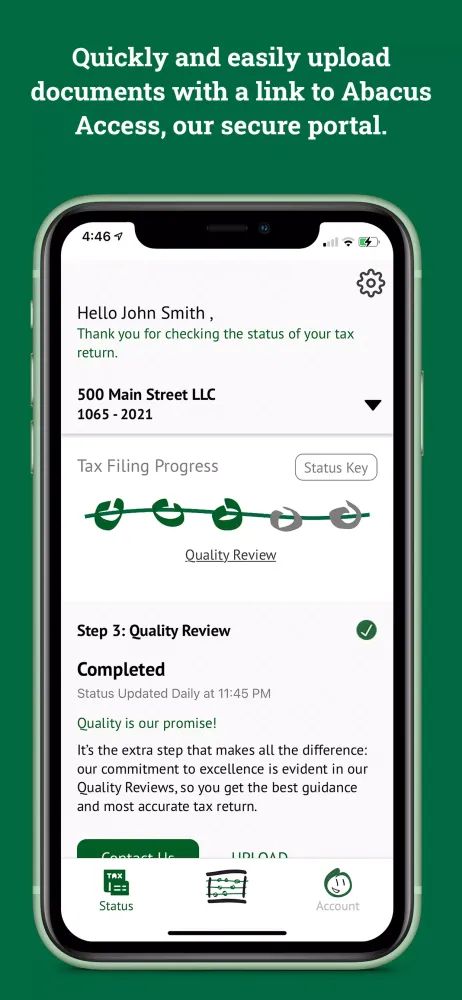 Abacus CPAs Screenshots