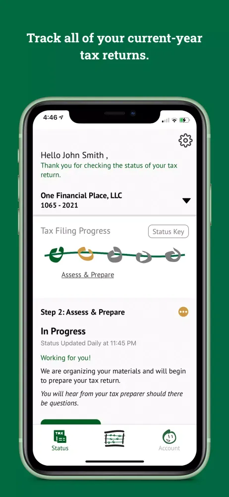 Abacus CPAs Screenshots