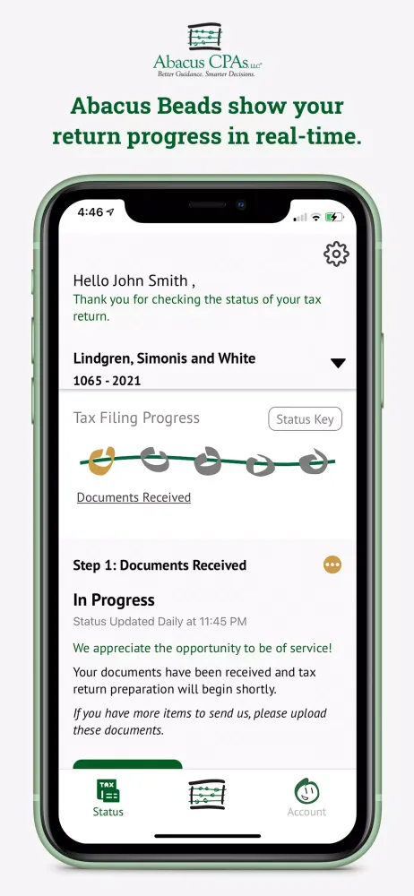 Abacus CPAs Screenshots