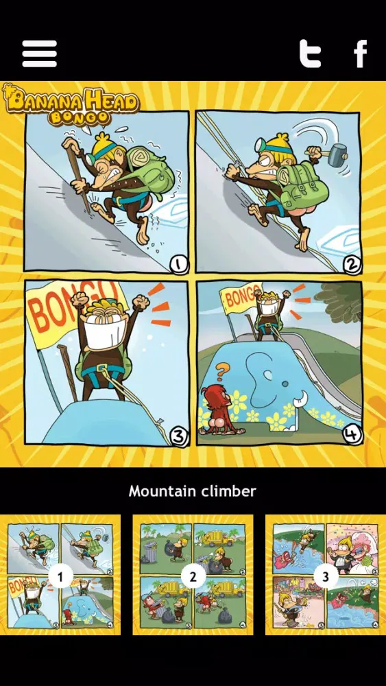 Скриншоты Banana-Head Bongo Comics