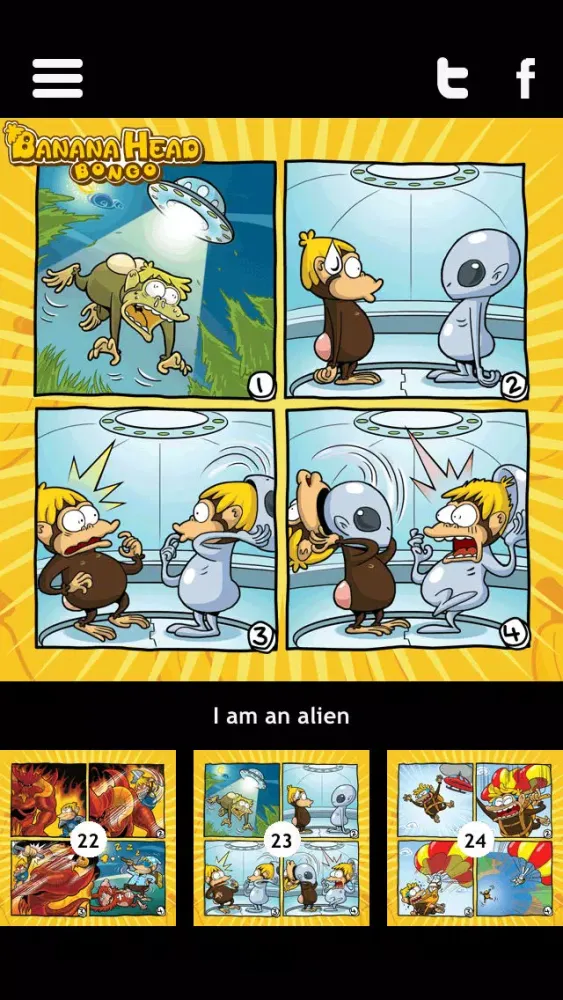 Скриншоты Banana-Head Bongo Comics