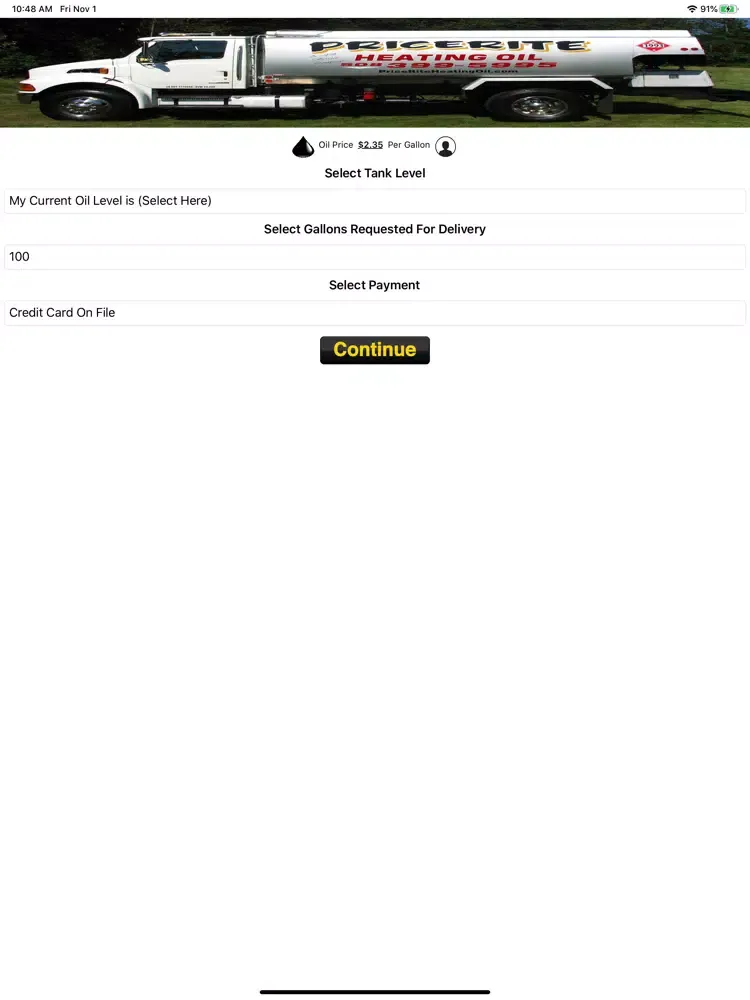 صور Pricerite Heating Oil iPad 