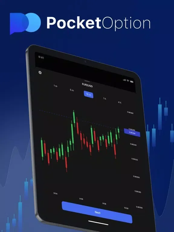 Pocket Option Trade app. iPad  Ekran Görüntüleri