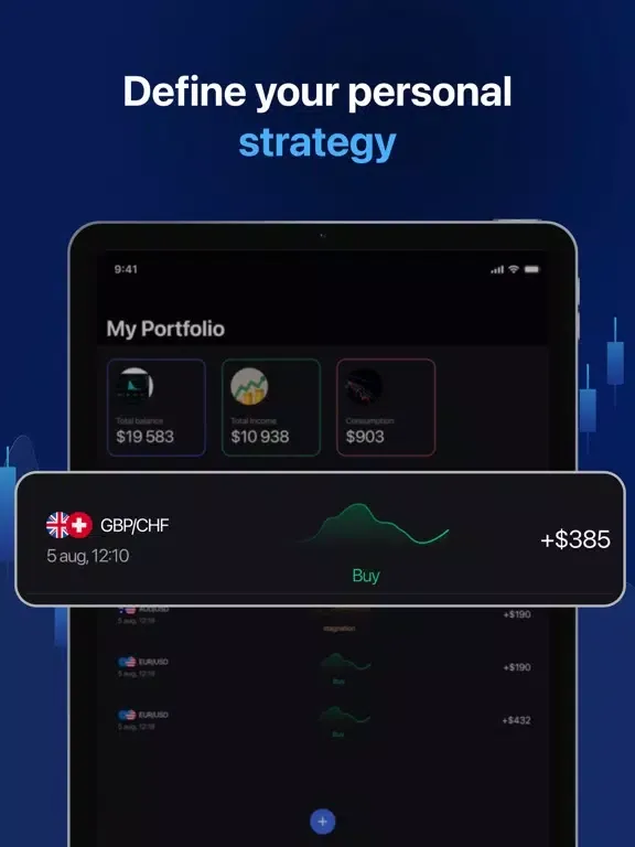Pocket Option Trade app. iPad  Ekran Görüntüleri
