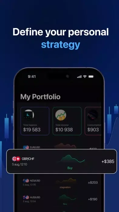 Pocket Option Trade app. Ekran Görüntüleri