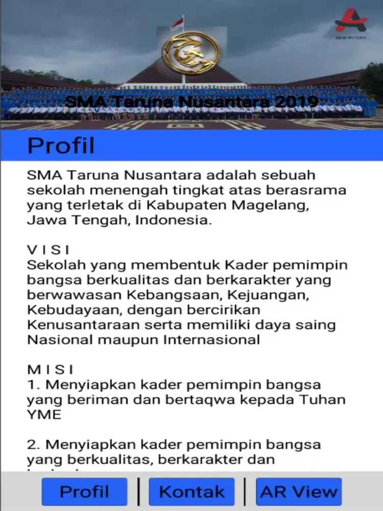 Capturas de pantalla de SMA TARUNA NUSANTARA 2019 iPad 