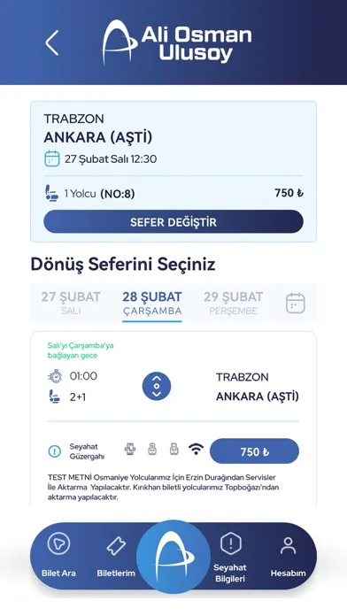 Capturas de pantalla de Ali Osman Ulusoy
