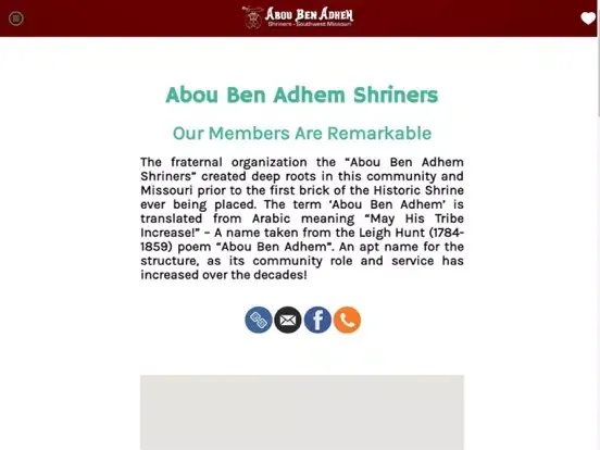 ABA Shriners App iPad  Ekran Görüntüleri
