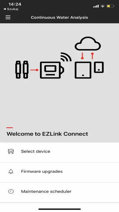 ภาพหน้าจอของ EZLink Connect
