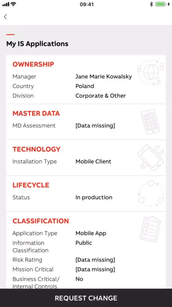 Captures d'écran de iMaster - Master Data