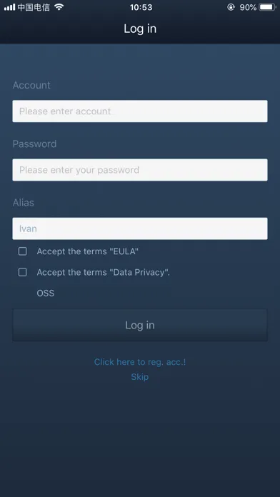 Welcome App Screenshots