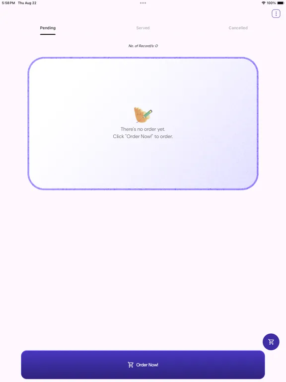 تصاویر The ABBA Ordering App iPad 