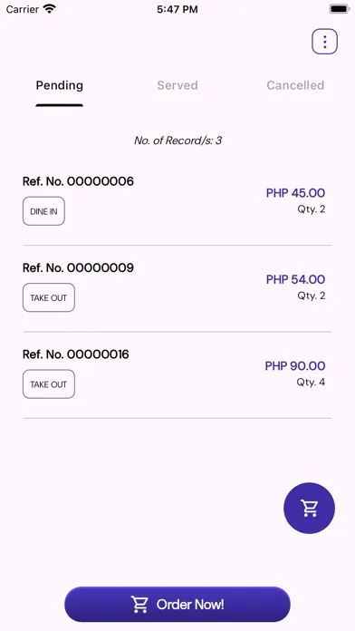 تصاویر The ABBA Ordering App