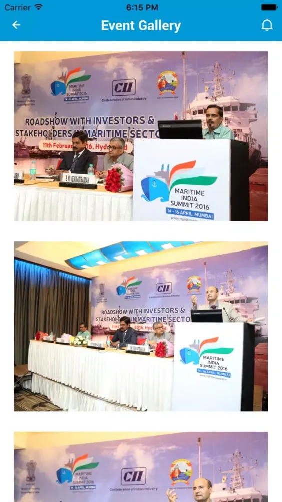 Ảnh chụp màn hình của MARITIME INDIA SUMMIT