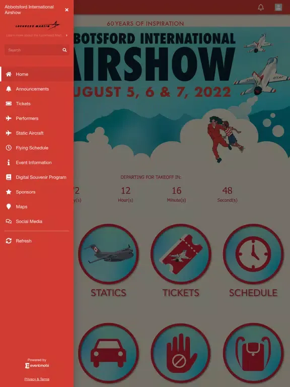 Abbotsford Airshow iPad  Screenshots