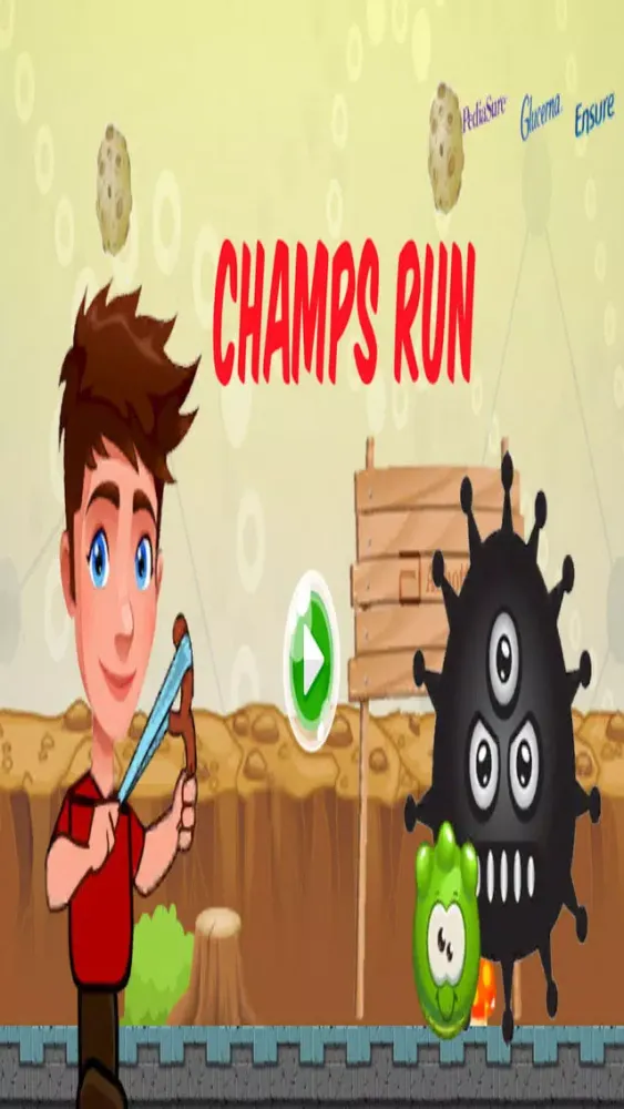 Tangkapan layar ChampsRun