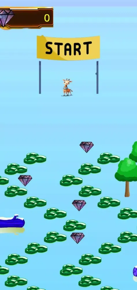 Capturas de pantalla de Snowy Giraffe Adventure