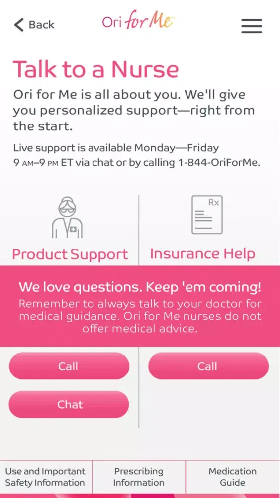 Ảnh chụp màn hình của Ori for Me