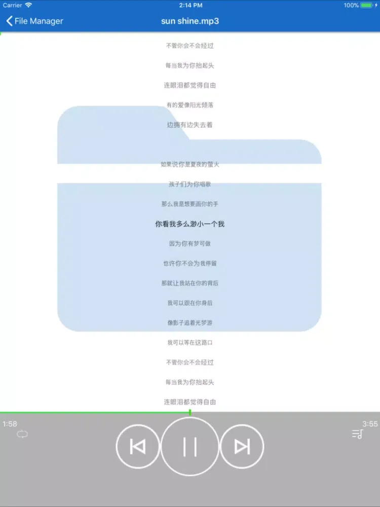iFile - All-round File Manager iPad  スクリーンショット