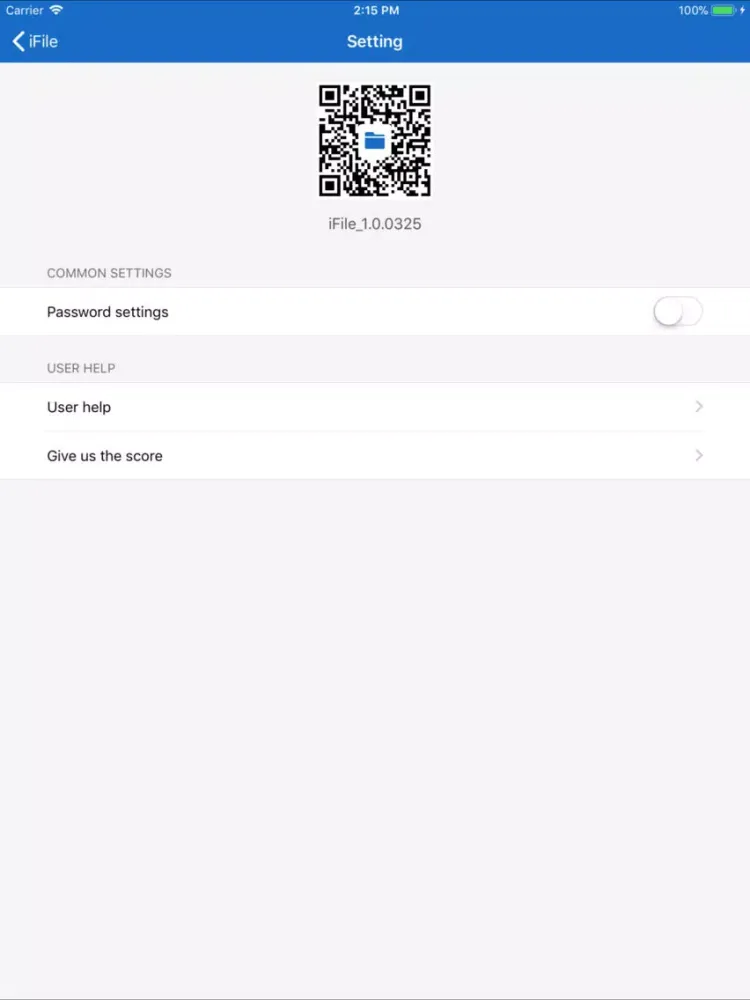iFile - All-round File Manager iPad  スクリーンショット