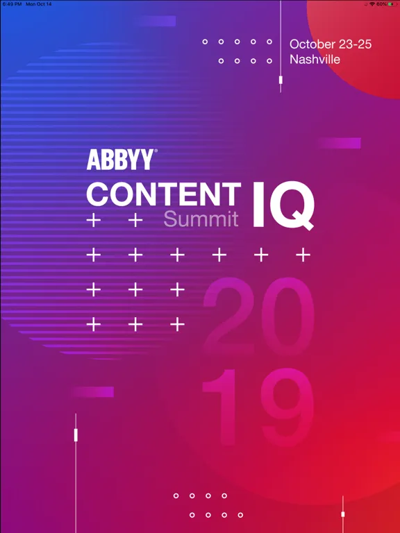 ABBYY Content IQ Summit iPad 應用截圖