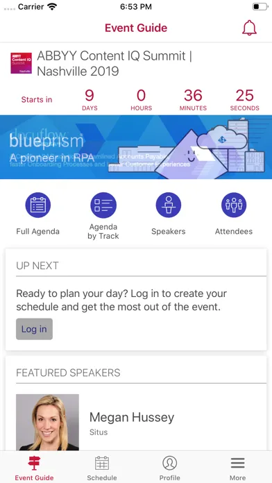ABBYY Content IQ Summit應用截圖