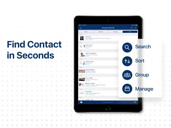ABBYY Business Card Reader Pro iPad  Screenshots