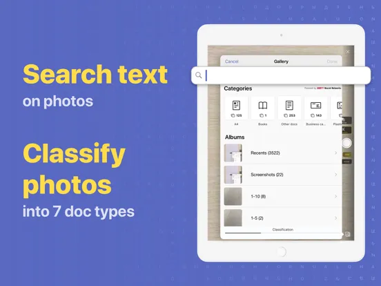 FineReader: PDF Scanner & OCR iPad 应用截图