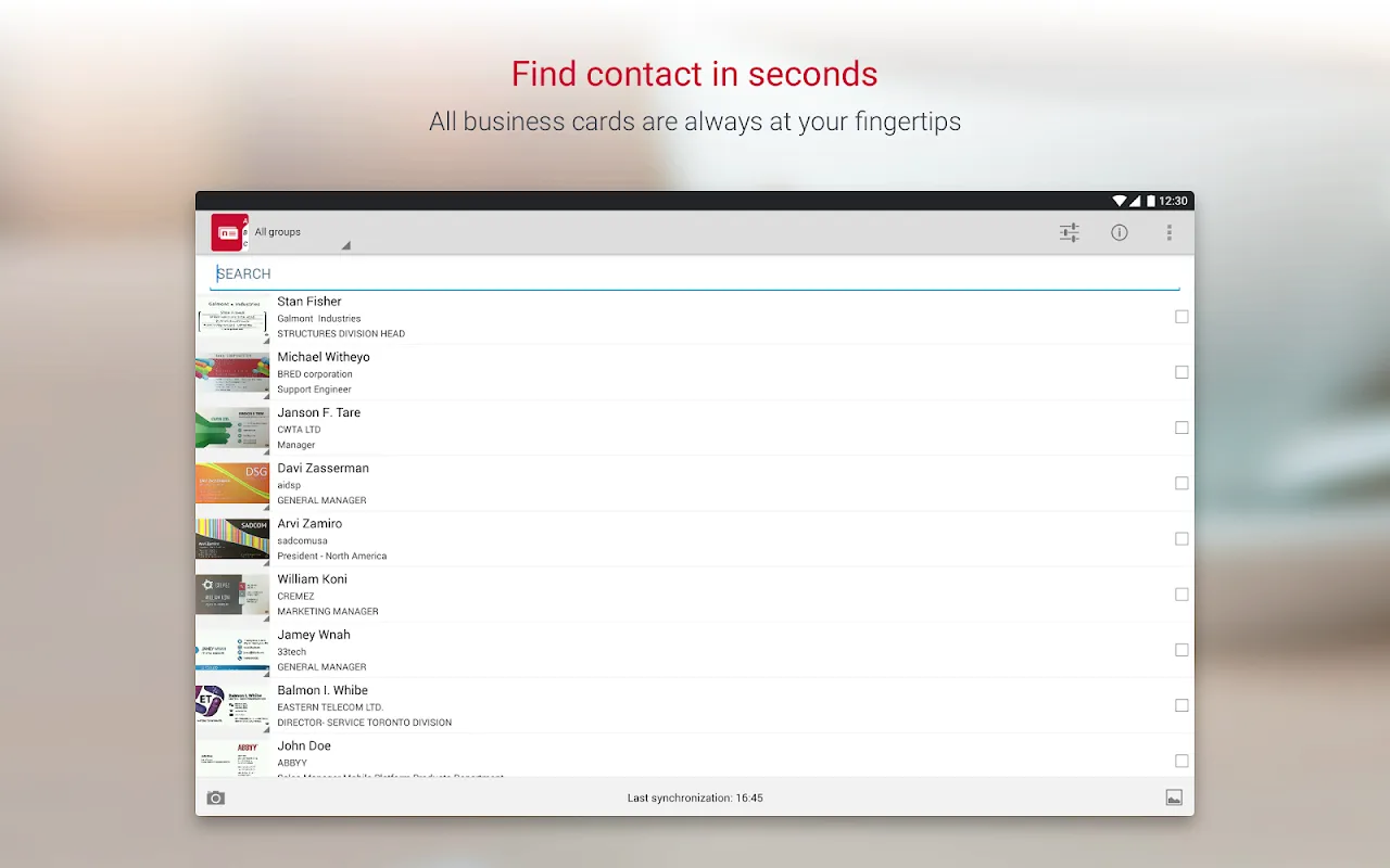 Screenshot di ABBYY BCR