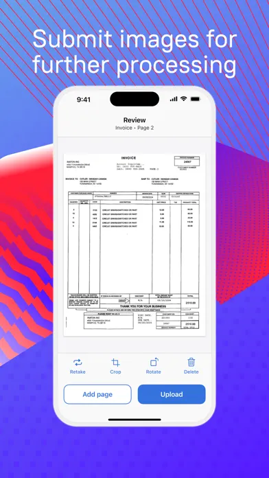 ภาพหน้าจอของ Capture Documents
