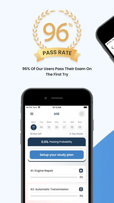 Zrzuty ekranu ASE Practice Test 2024