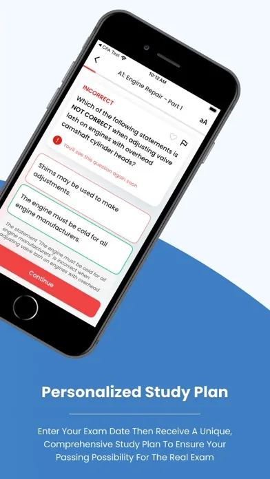 Zrzuty ekranu ASE Practice Test 2024
