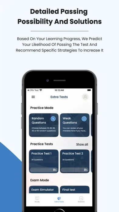 Zrzuty ekranu ASE Practice Test 2024