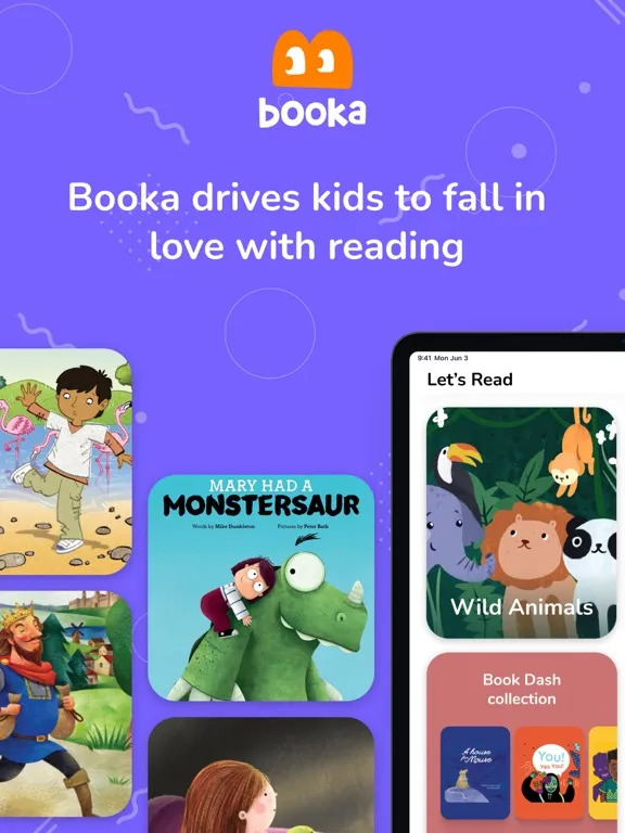 Booka - Reading Apps for Kids iPad 应用截图