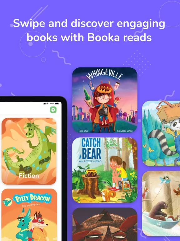 Booka - Reading Apps for Kids iPad 应用截图