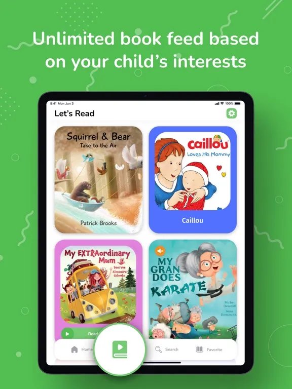 Booka - Reading Apps for Kids iPad 应用截图