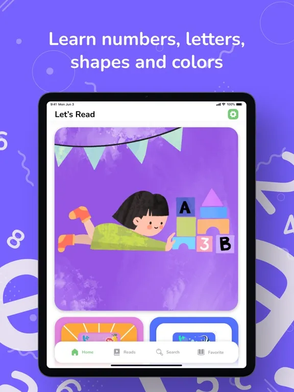Booka - Reading Apps for Kids iPad 应用截图