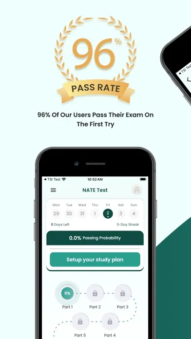 NATE Practice Test 2024 Screenshots