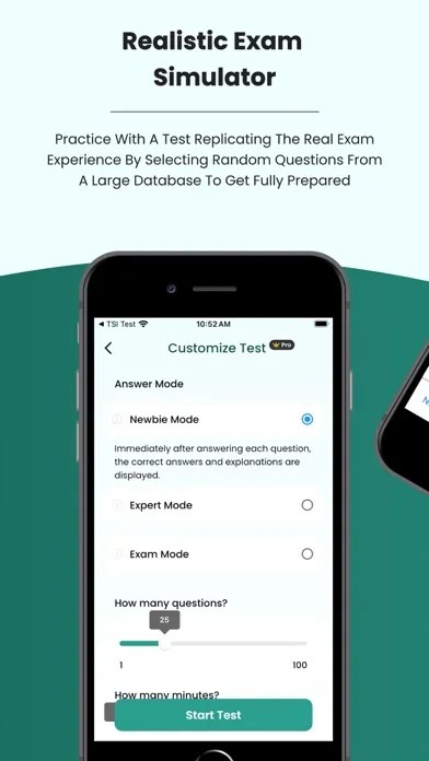 NATE Practice Test 2024 Screenshots