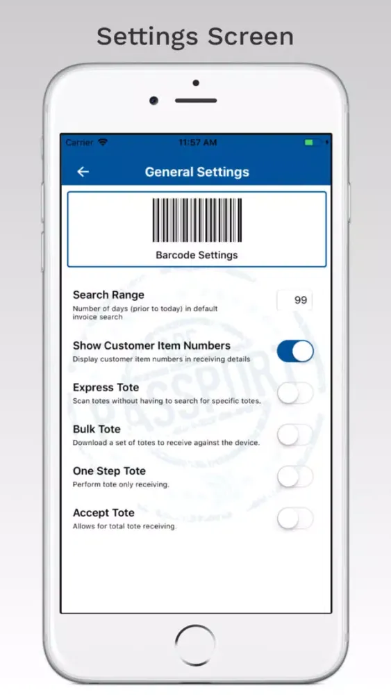 ABC PassPort Nomad Receiving Ekran Görüntüleri