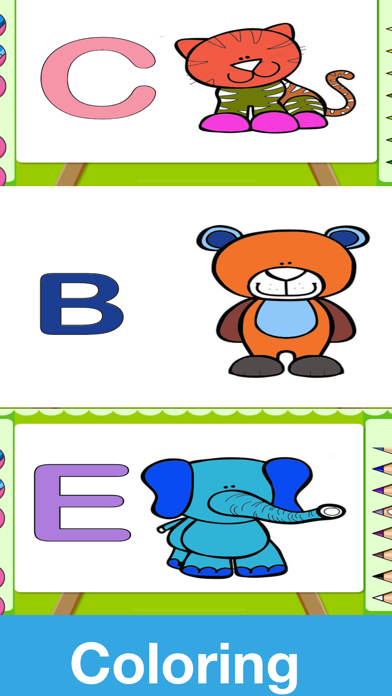 Captures d'écran de Educational Game - Abc Letters