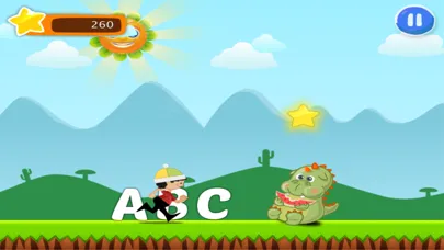ABC runner for kids স্ক্রিনশট