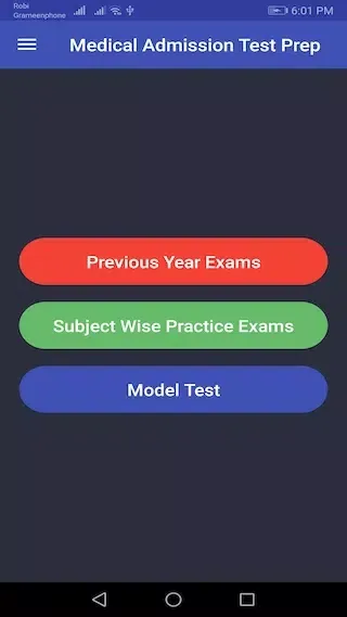 Screenshot di Medical Admission Preparation