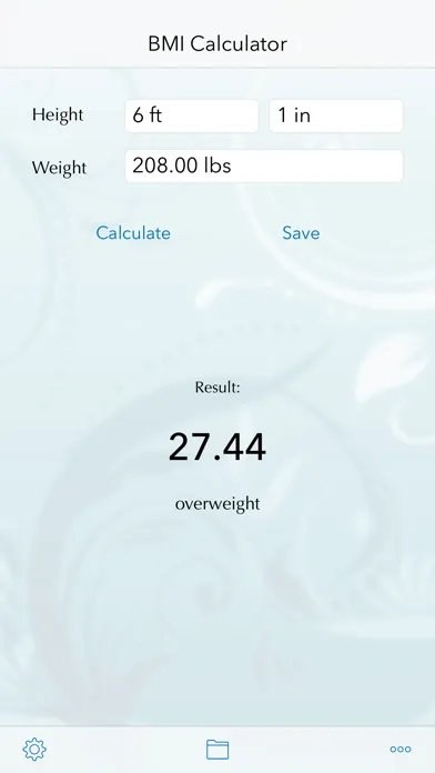 Tangkapan layar Body-Mass-Index