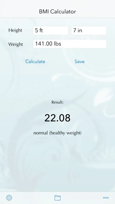 Tangkapan layar Body-Mass-Index