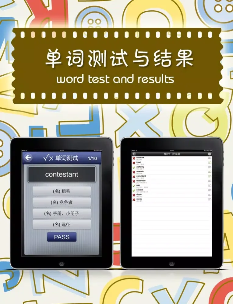 四级核心词汇free iPad 应用截图