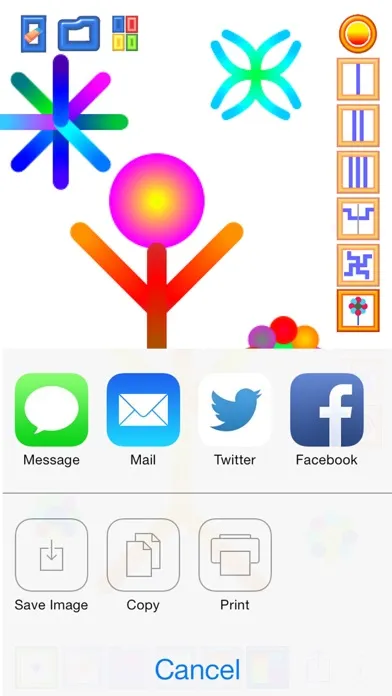 ภาพหน้าจอของ Paint