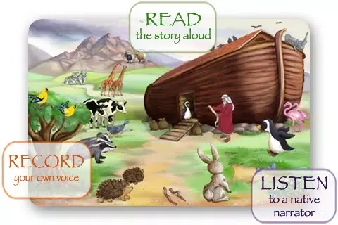 Capturas de tela do Bible Stories for Children: Noah's Ark