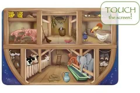 Capturas de tela do Bible Stories for Children: Noah's Ark
