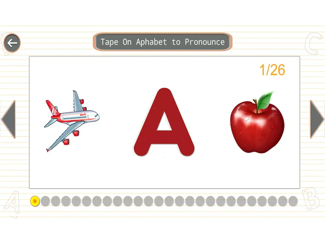 ABC Pre School Learning iPad  سکرین شاٹس